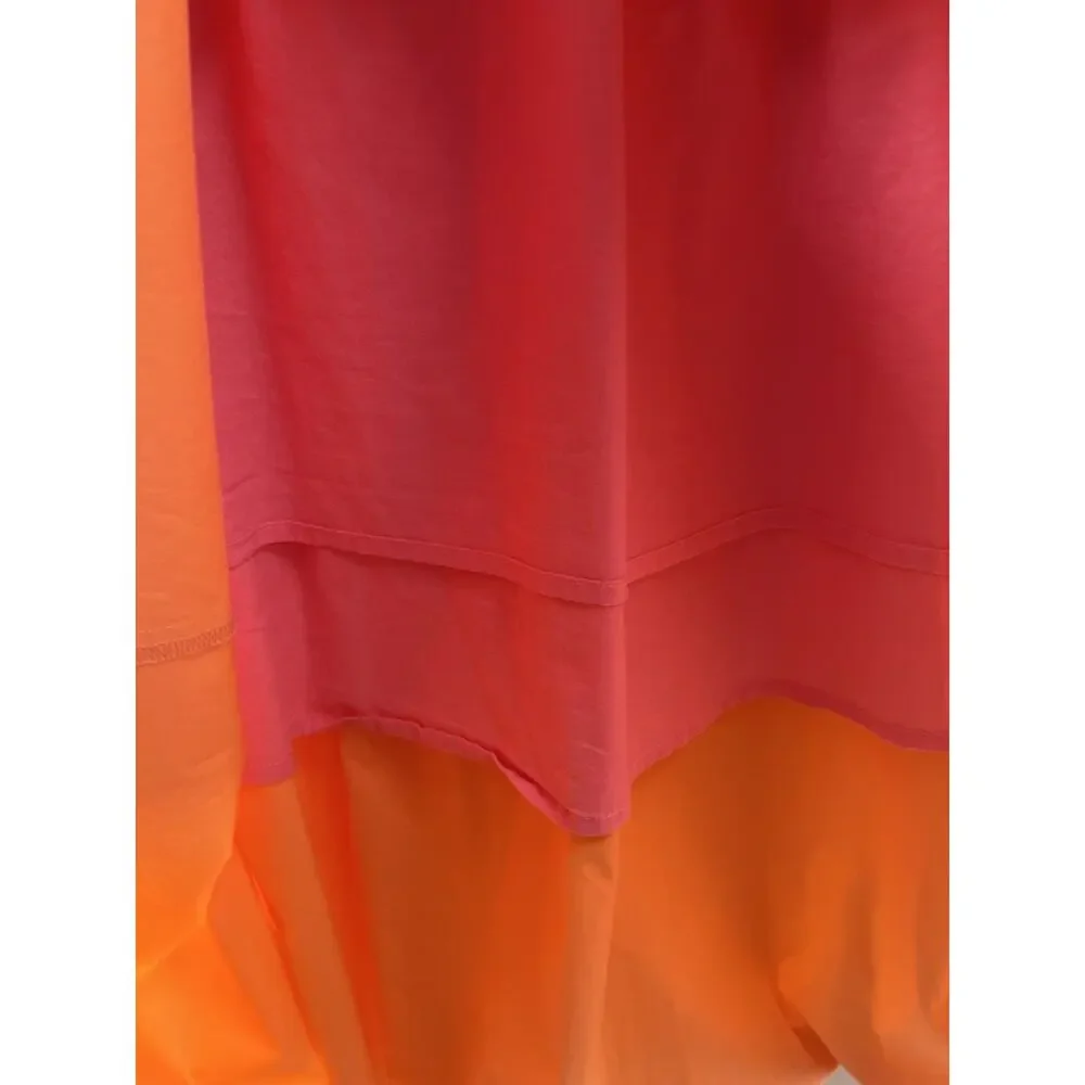 Crosby by Molly Burch Women’s Brawley Dress Pink Bellini Color block Size Medium - Picture 5 of 9